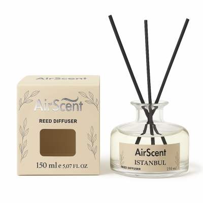 Airscent Çubuklu Oda Kokusu – İstanbul (Oriental Woody Amber) 150 ML
