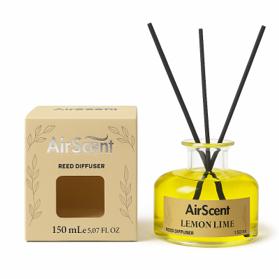 Airscent Çubuklu Oda Kokusu – Lemon Lime 150 ML