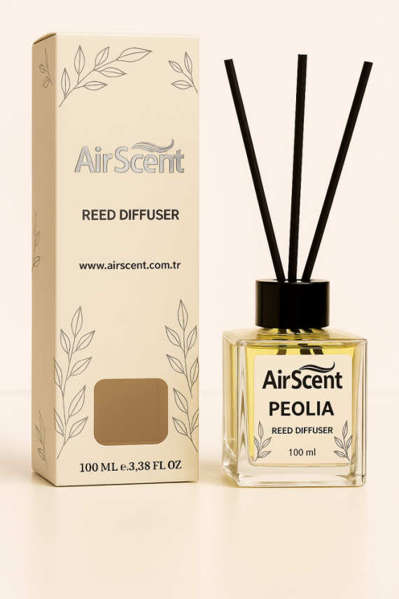 Airscent Çubuklu Oda Kokusu – Peolia 100 ML - Kare - 1