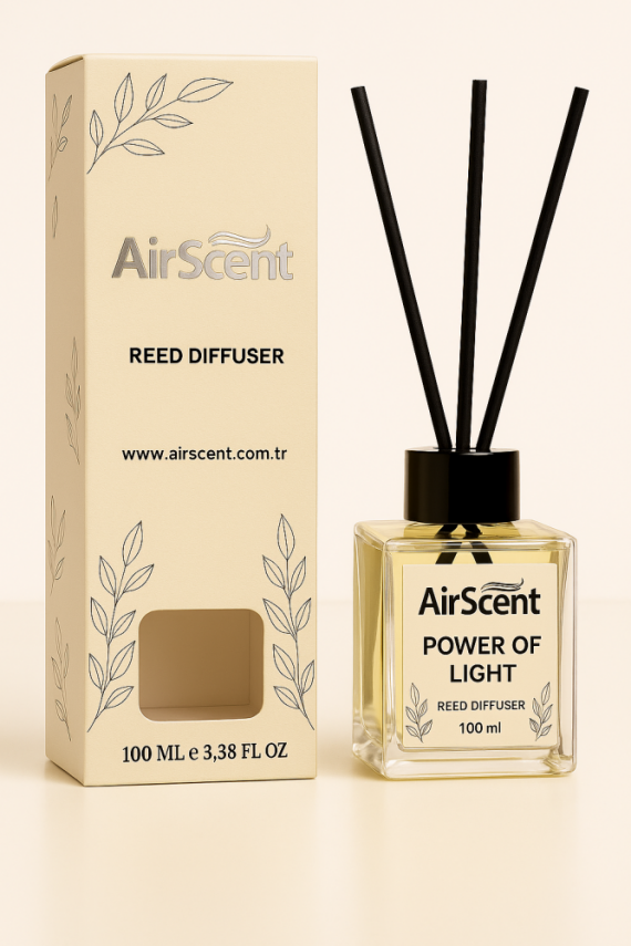 Airscent Çubuklu Oda Kokusu – Power of Light 100 ML - Kare - 1