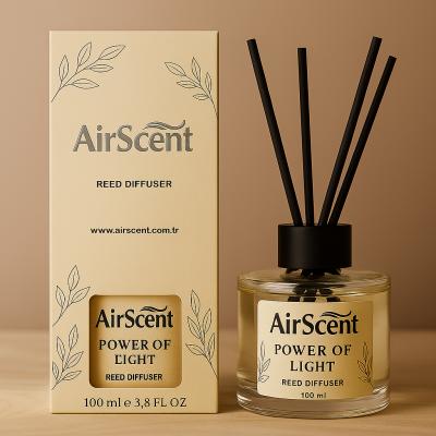 Airscent Çubuklu Oda Kokusu – Power of Light 100 ML - Silindir