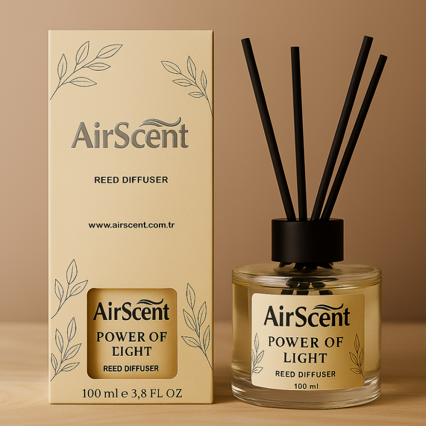 Airscent Çubuklu Oda Kokusu – Power of Light 100 ML - Silindir - 1