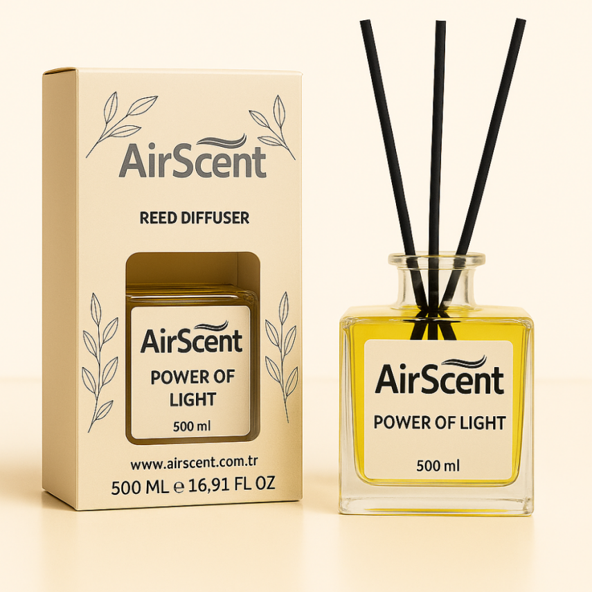 Airscent Çubuklu Oda Kokusu – Power of Light 500 ML - 1