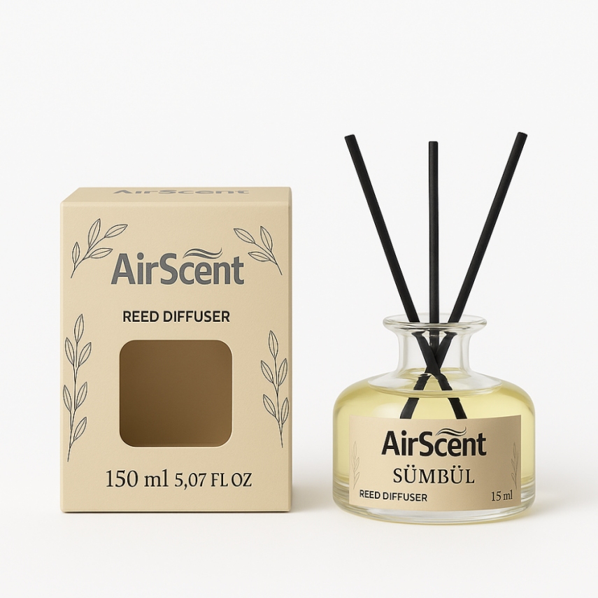 Airscent Çubuklu Oda Kokusu – Sümbül 150 ML - 1