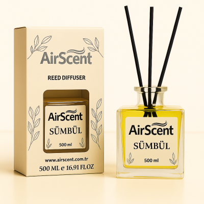 Airscent Çubuklu Oda Kokusu – Sümbül 500 ML
