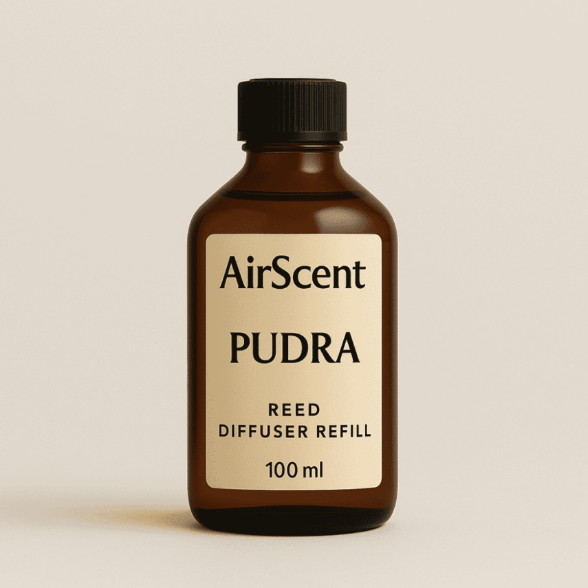 Airscent Çubuklu Oda Kokusu Yedek Refill  – Pudra (Powder Floral Essence) 100 ML - 1