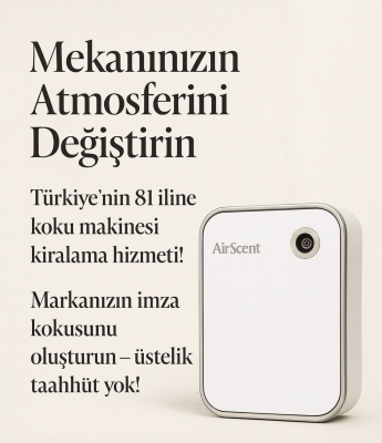Airscent Geniş Alan Koku Makinesi (Beyaz) - 2