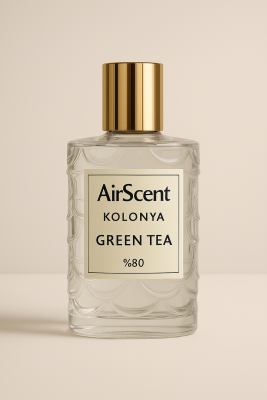 Airscent Kolonya – Green Tea (Citrus Green Floral) 100 ML - Silindir
