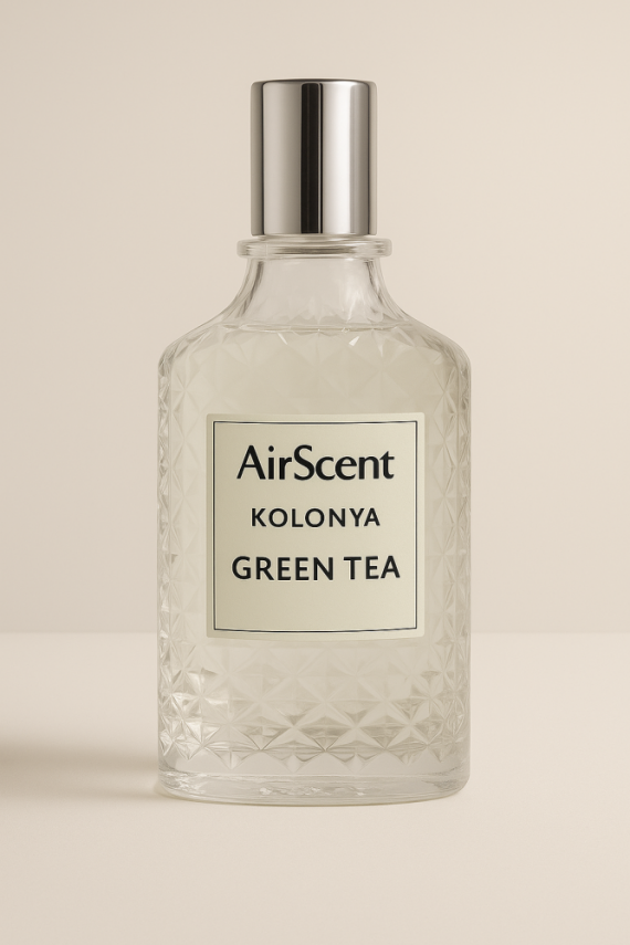 Airscent Kolonya – Green Tea (Citrus Green Floral) 100 ML - Elips - 1