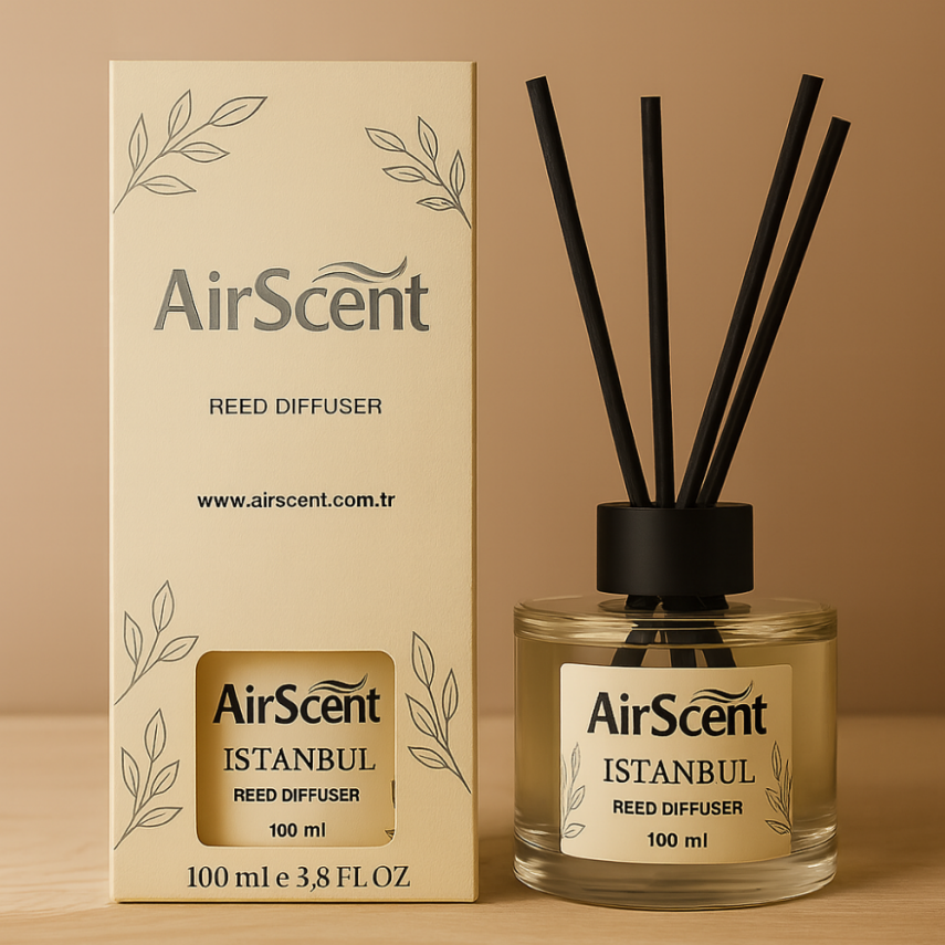 Airscent Kolonya – Green Tea (Citrus Green Floral) 200 ML - Elips - 5