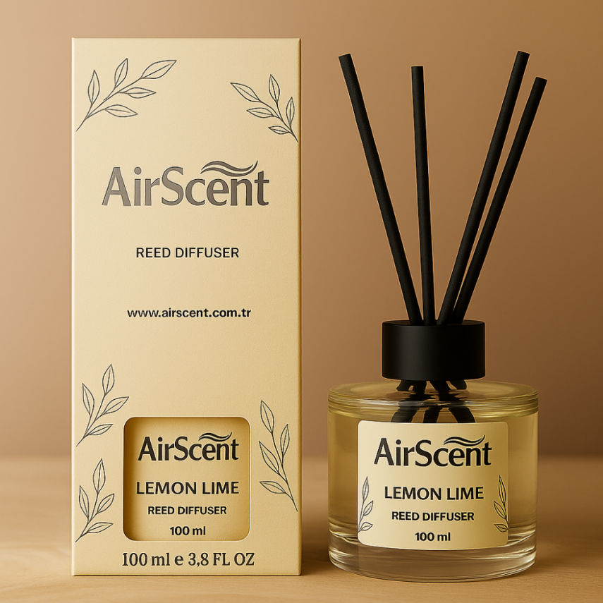 Airscent Kolonya – Green Tea (Citrus Green Floral) 200 ML - Elips - 6