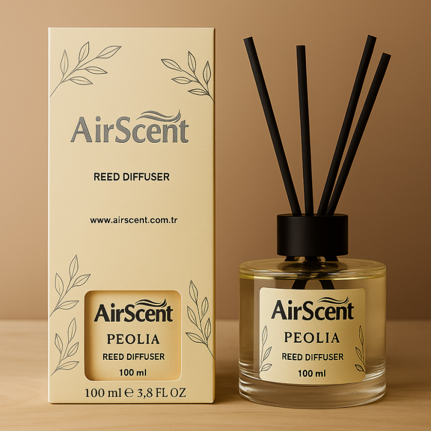 Airscent Kolonya – Green Tea (Citrus Green Floral) 200 ML - Elips - 7