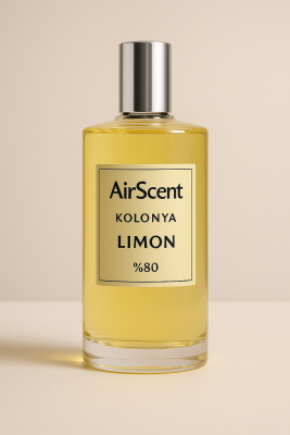 Airscent Kolonya – Limon (Citrus Fresh Cologne) 200 ML - Silindir