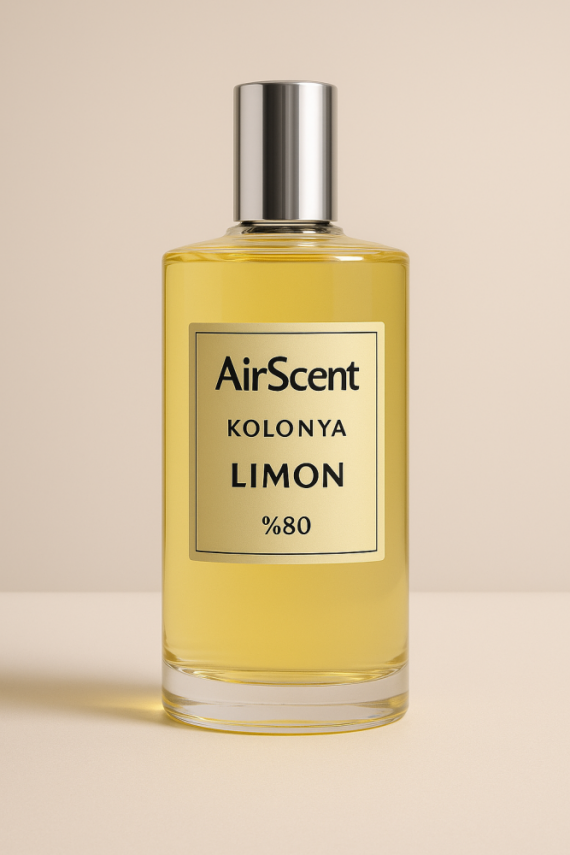 Airscent Kolonya – Limon (Citrus Fresh Cologne) 200 ML - Silindir - 1
